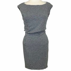 Athleta Gray Modal Wool Blend Bodycon T-Shirt Dress